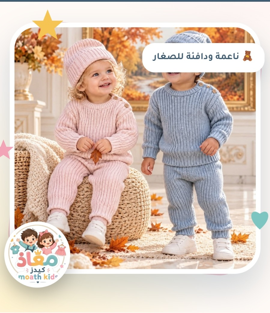معاذ كيدز - ملابس أطفال ناعمة ودافئة للصغار
